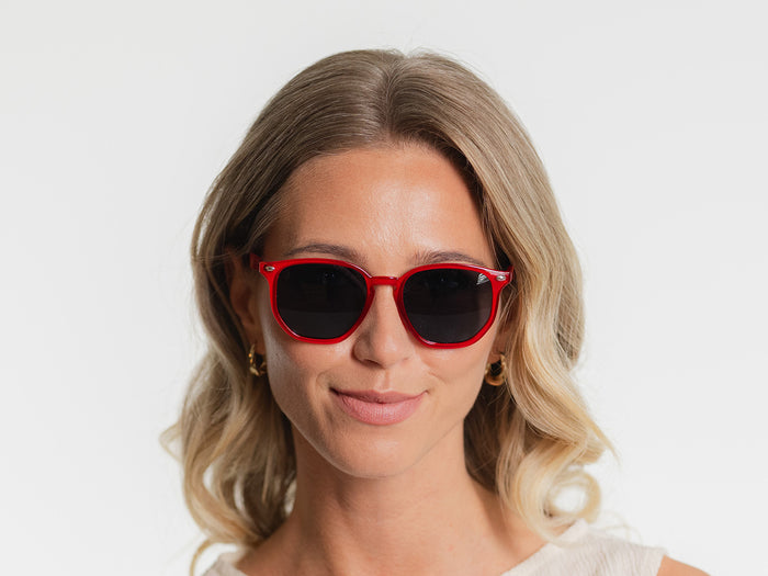 Sunglasses Polarised 'Kai' Red