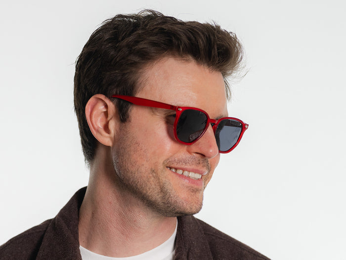 Sunglasses Polarised 'Kai' Red