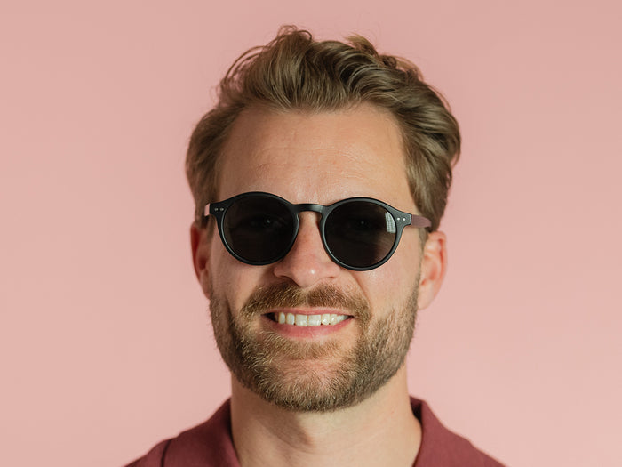 Sunglasses Polarised 'Robbie' Matt Black