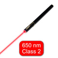 Super Safe 1 mW Class 2 red laser pointer with batteries and case for classroom use