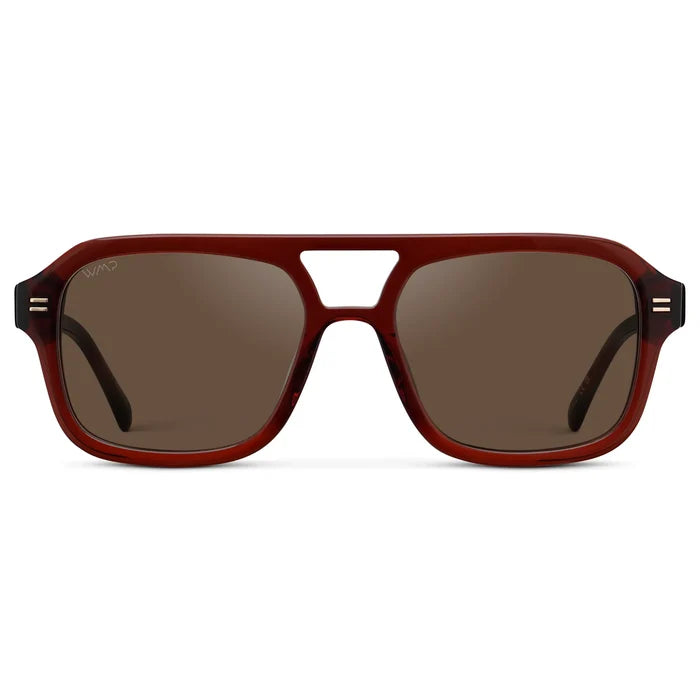Red Garnet / Brown Lens