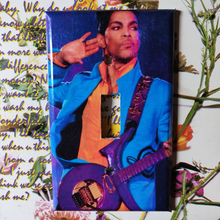 The Purple One Can't Hear Ya LIGHT SWITCH PLATE