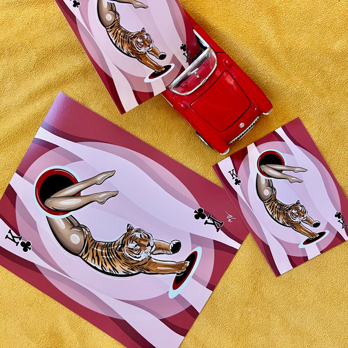 Tiger Legs PRINT