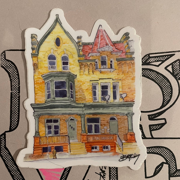 Twin Row Home STiCKER