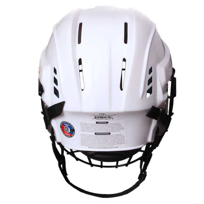 V3.0 CASQUE DE JOUEUR DE HOCKEY AVEC GRILLE POWERTEK - JUNIOR