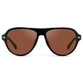 Black / Tinted Red Lens