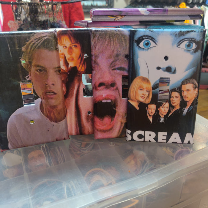 What's Your Favorite Scary Movie? LIGHT SWITCH PLATE