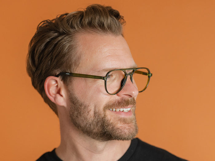 Zero Glasses 'Rockwell' Olive