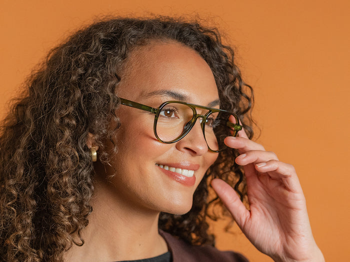 Zero Glasses 'Rockwell' Olive